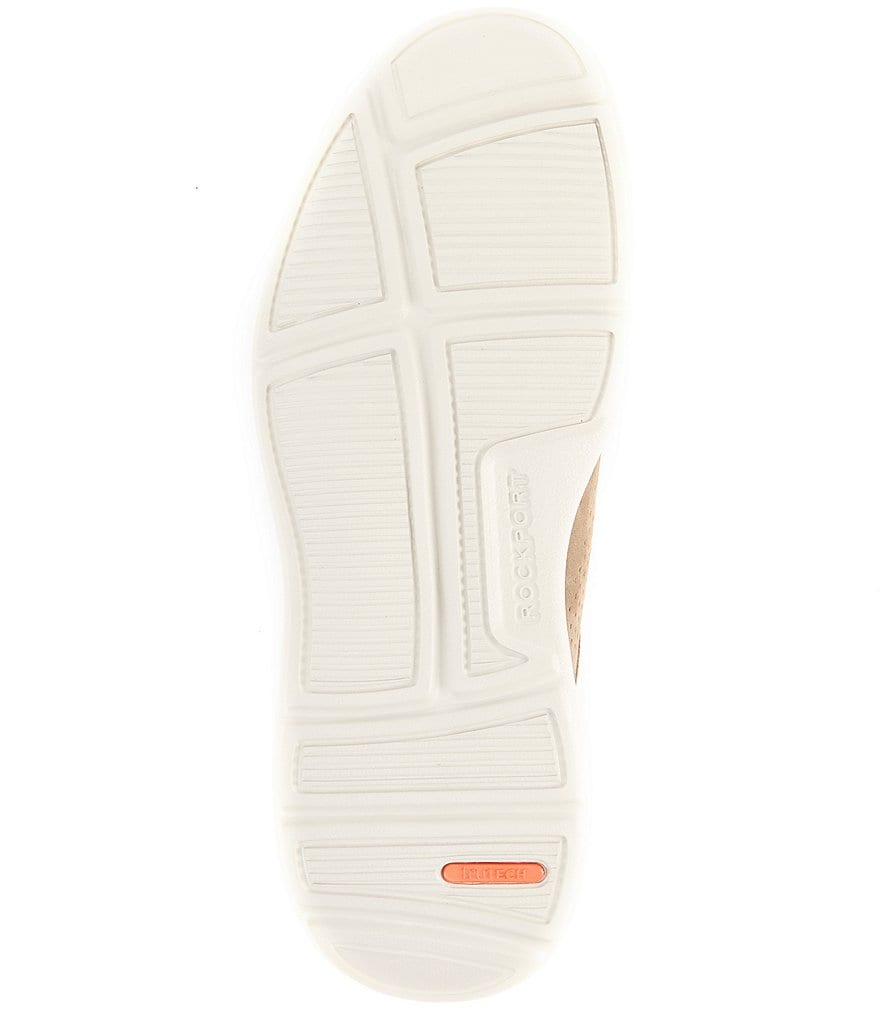 Rockport Men's Zaden UBal Suede Embossed Lace-Up Oxfords