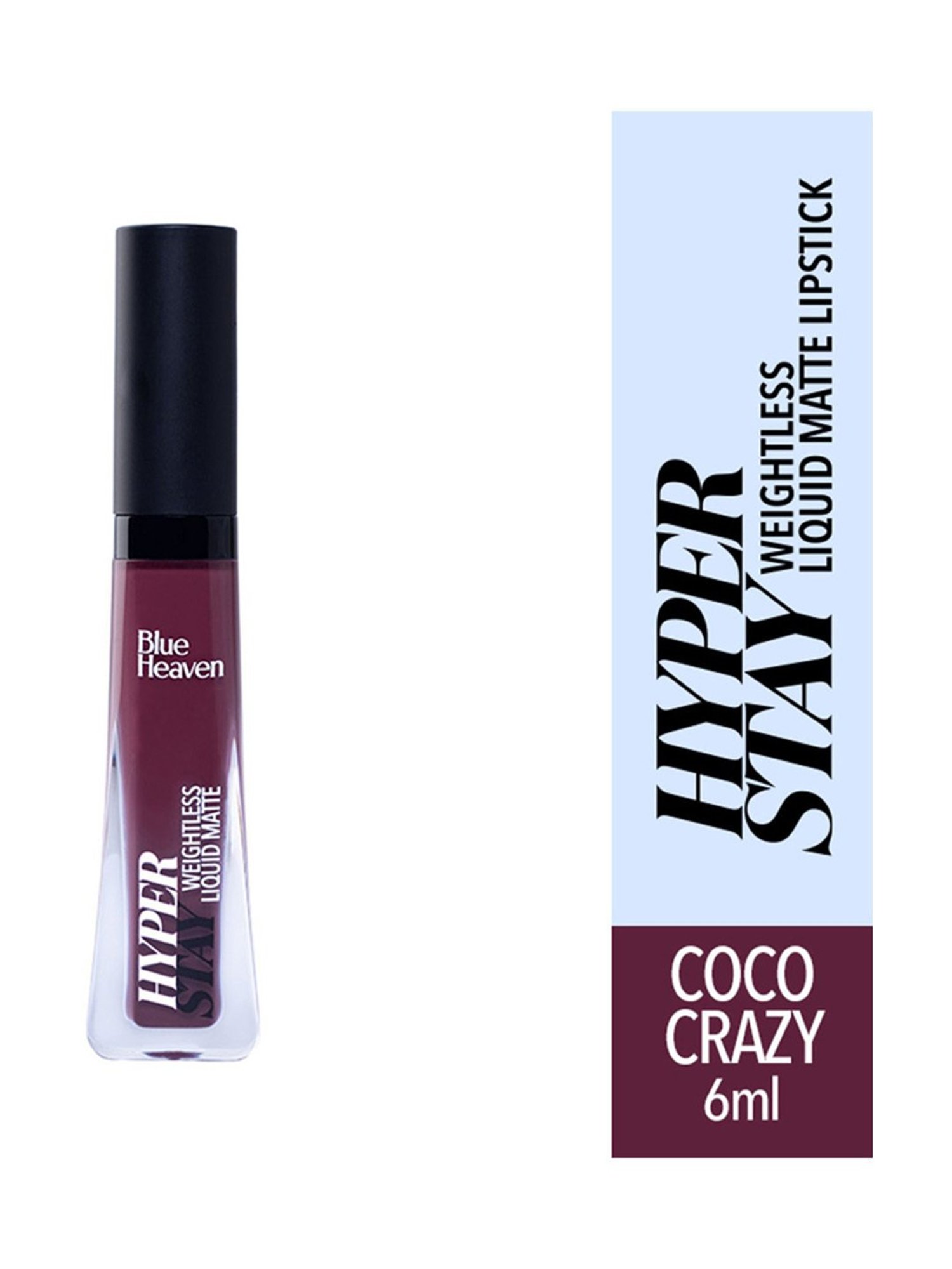 Blue Heaven Hyperstay Liquid Matte Lipstick Coco Crazy 06 - 6 ml