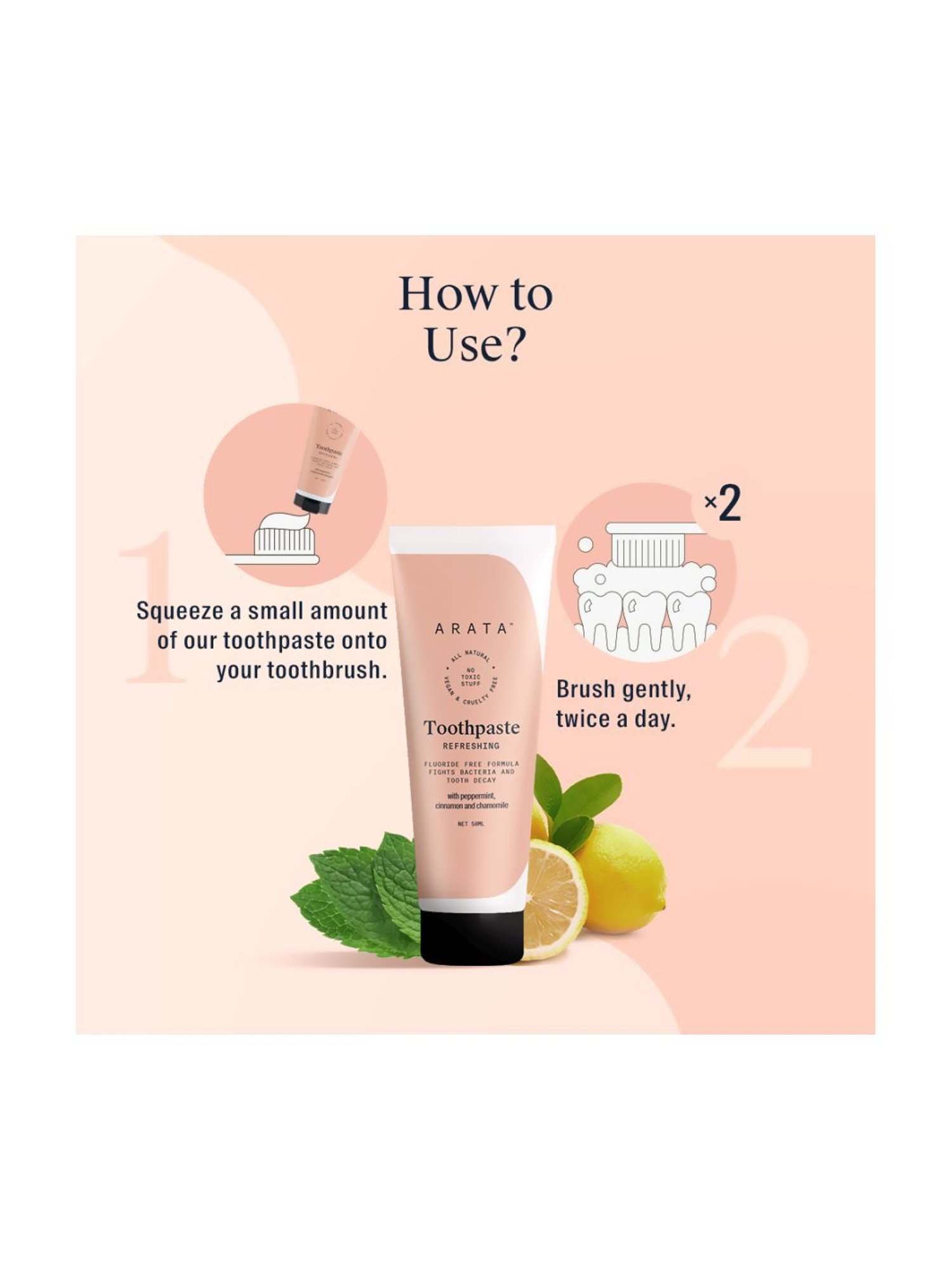 Tom's of Maine Whole Care Peppermint - 4oz