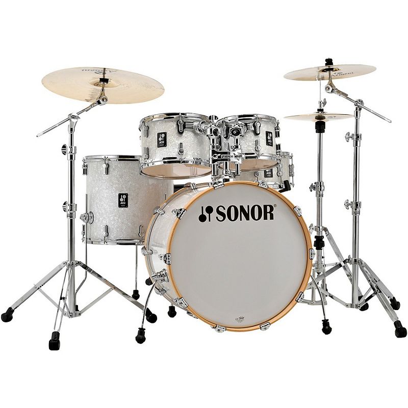 Sonor SONOR AQ2 Studio Maple 5-Piece Shell Pack White Marine Pearl