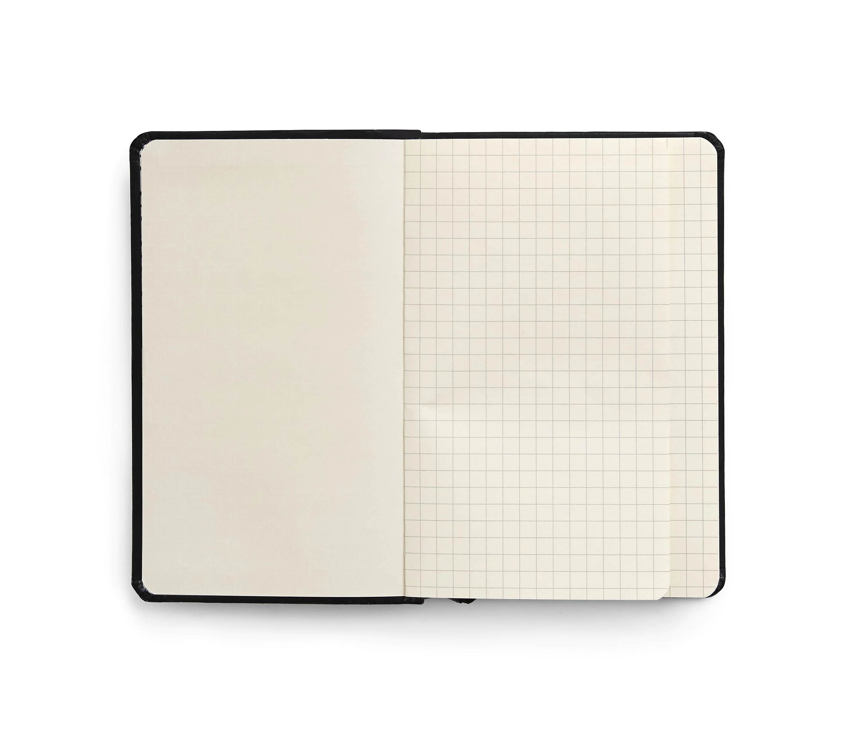 TRU RED Small Flexible Cover Graph Journal Blk TR54781
