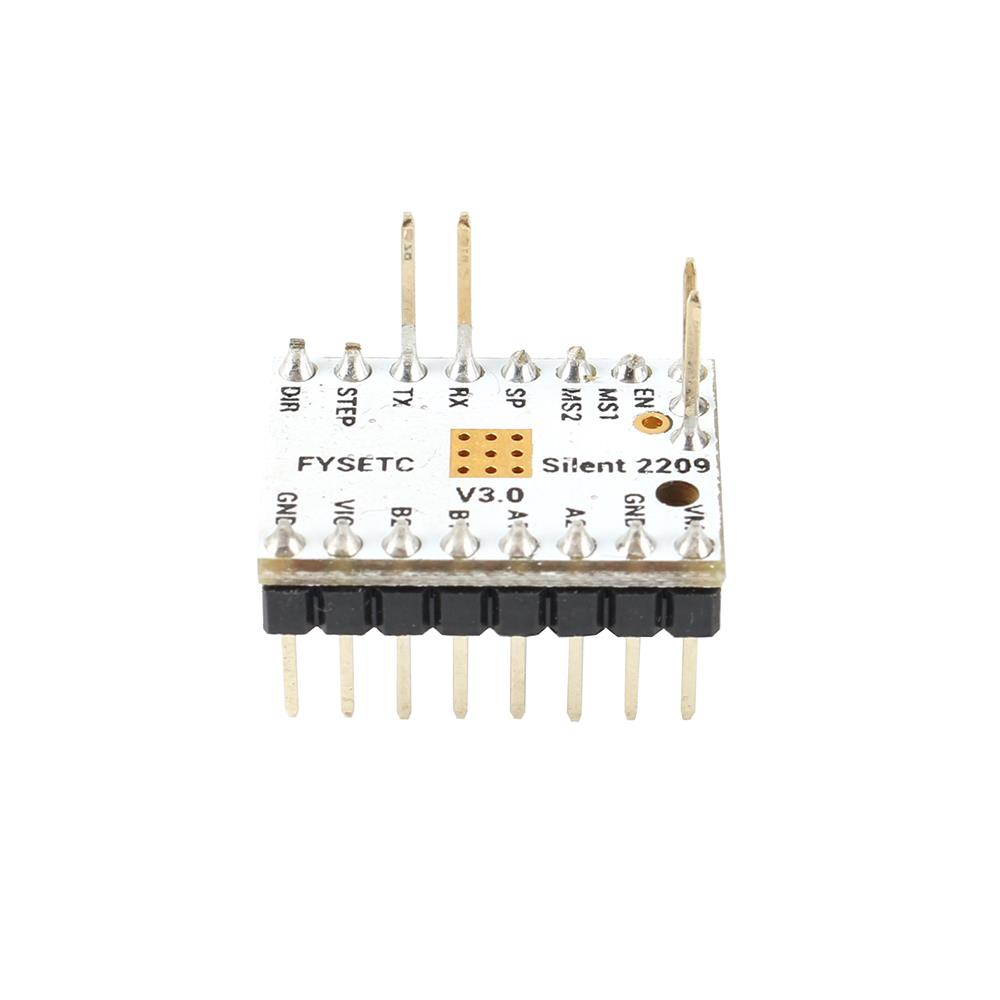 3D Printer Parts TMC2209 v3.0 Stepper Motor Driver Module Compatible with Pololu A4988 RepRap StepStick Silent Mute 256 Microsteps 2.8A Peak