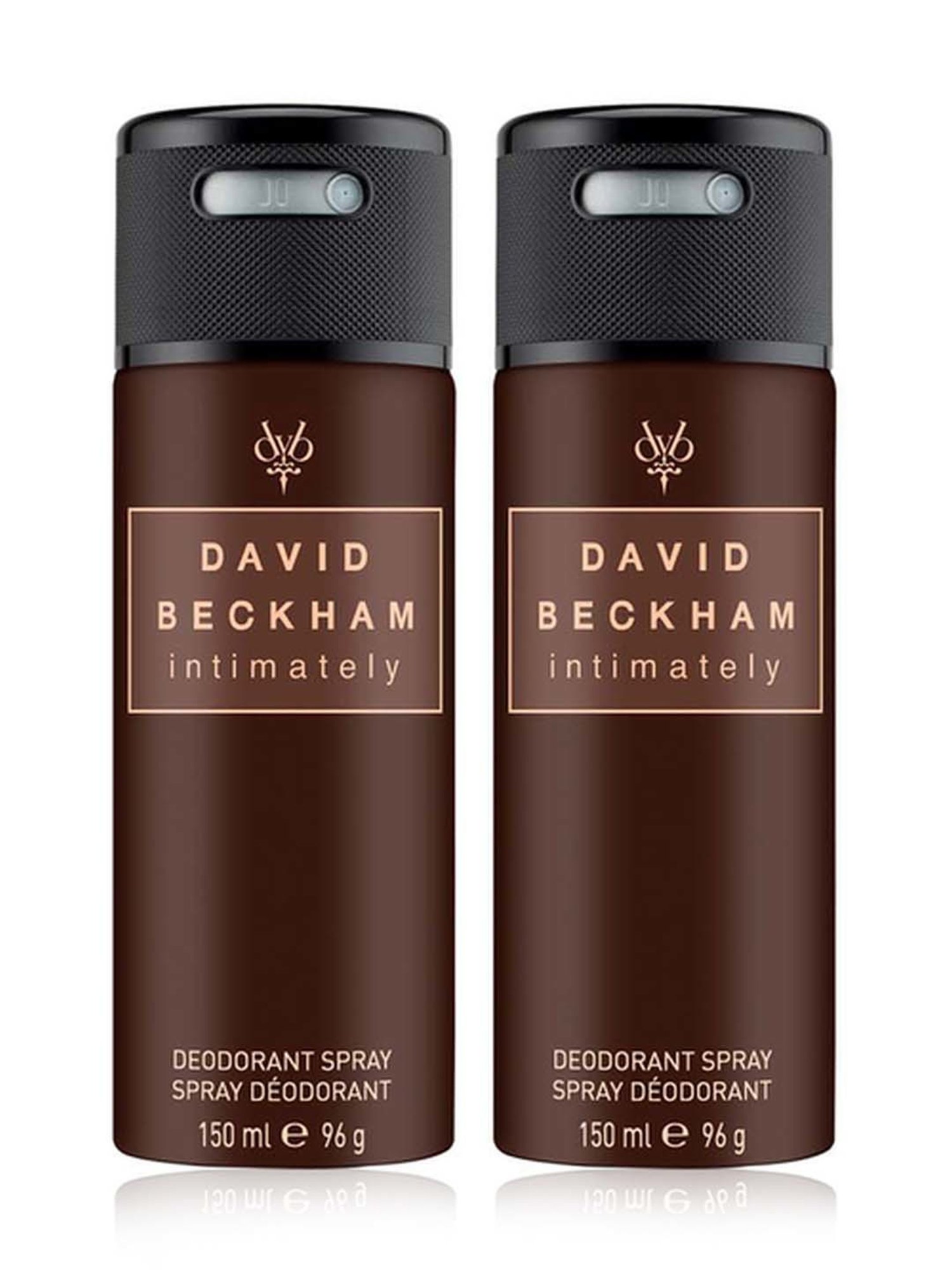 David Beckham Intimately Man Deodorant Spray (Pack of 2)