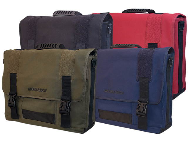 Mobile Edge Olive 17.3" Eco-Friendly Laptop Messenger Model MECME9