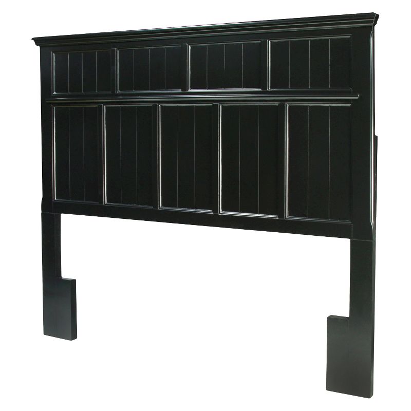 Twin Dakota Adjustable Wood Headboard Black - HOMES: Inside + Out