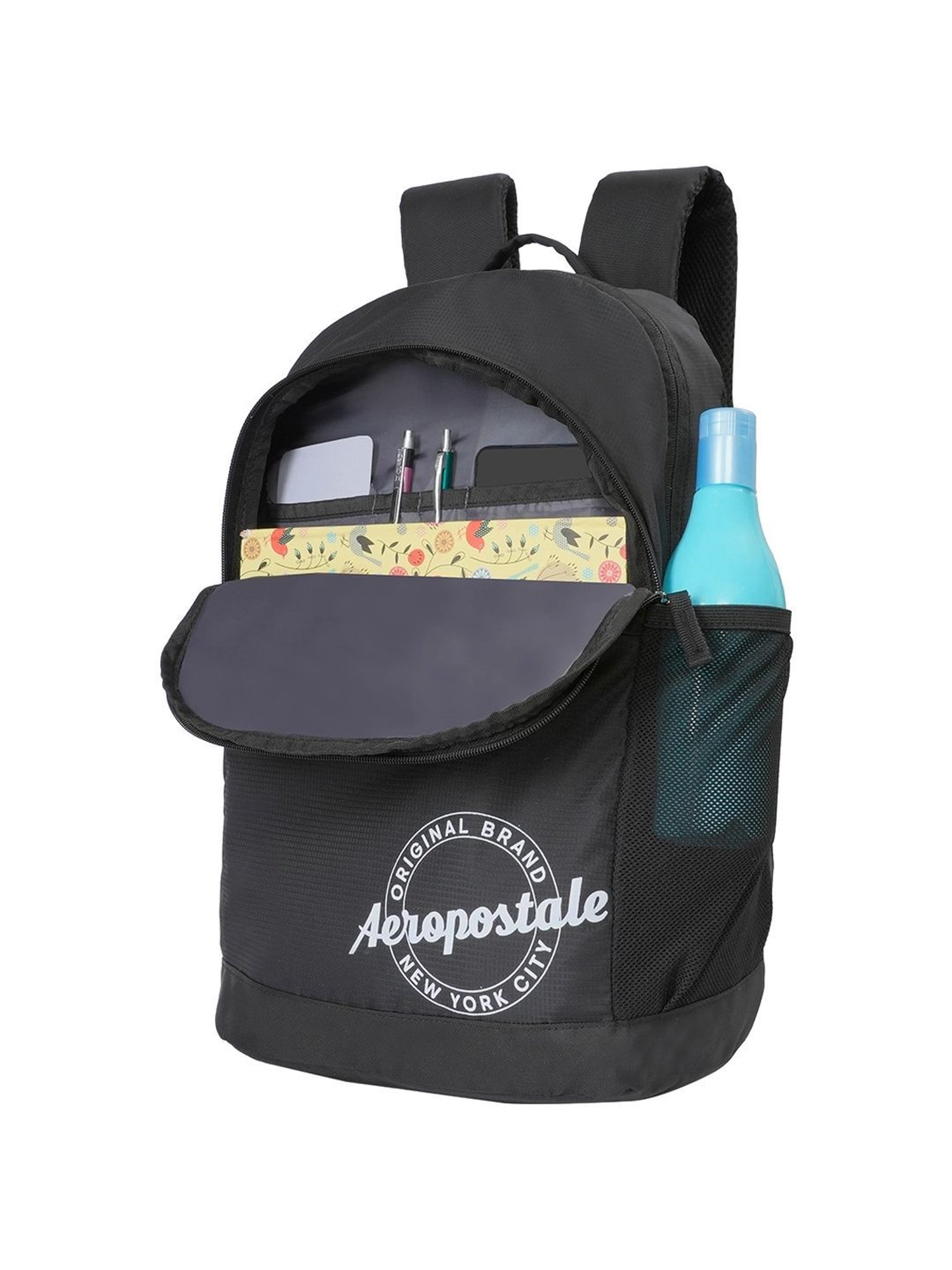 Aeropostale Saturn Black Backpacks Backpack