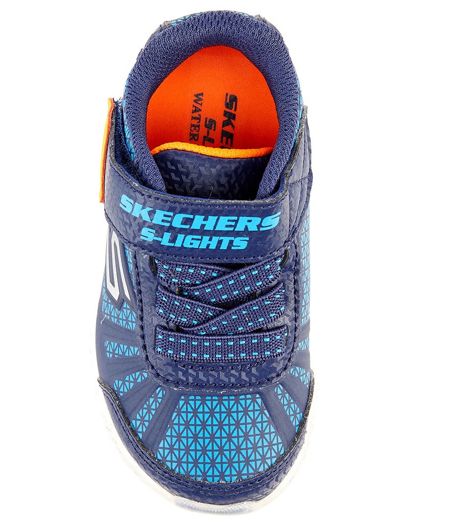 Skechers Boys' Illumi-Brights- Tuff Track Light Up Sneakers (Toddler)