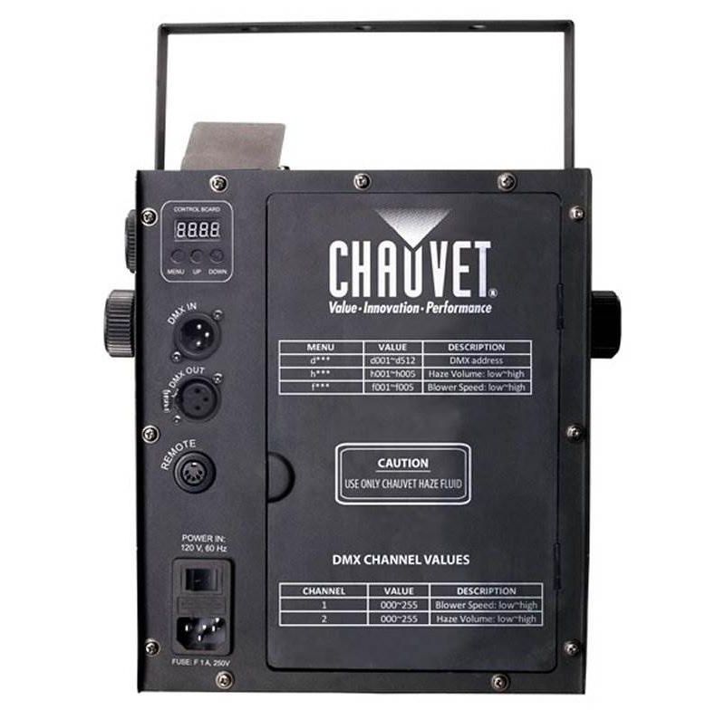 Chauvet DJ Hurricane Haze 2D Water Smoke/Fog Machine w/ Remote & 24" Black Light