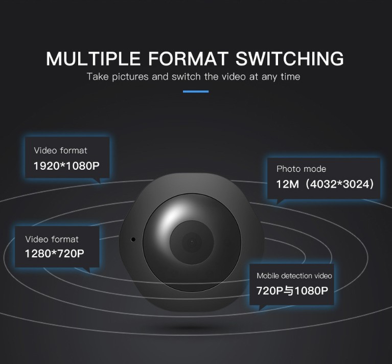 WFDBELL1 Smart Home Wi-Fi Doorbell, HD Camera, Two-Way Audio, No Hub Required