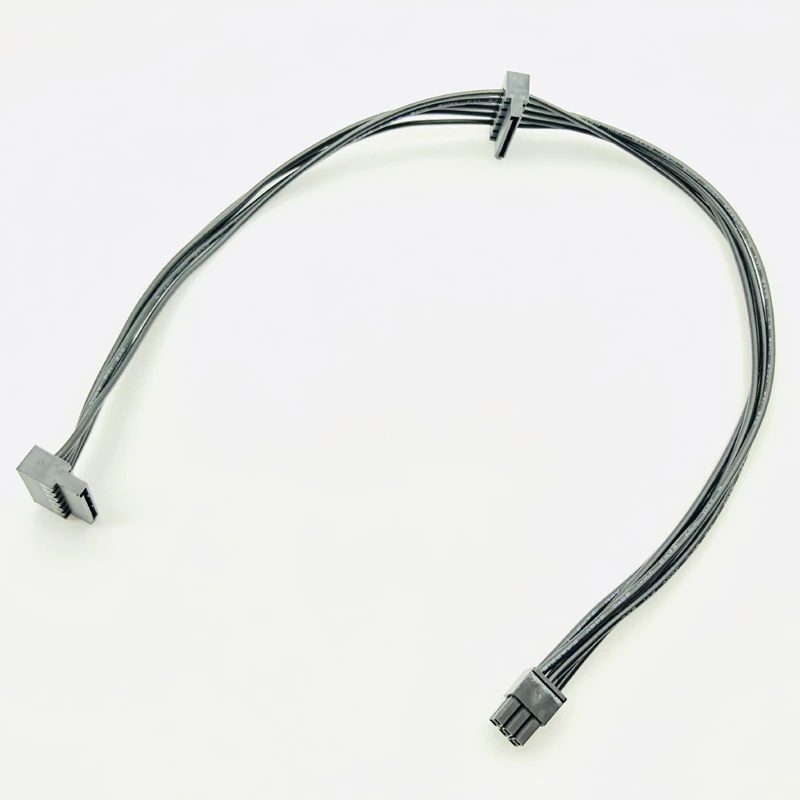 6Pin to Dual SATA 15Pin Power Cable for DELL Vostro 3070 3670 3967 3977 3980 Desktop Computer HDD SSD Power Supply Cable Adapter