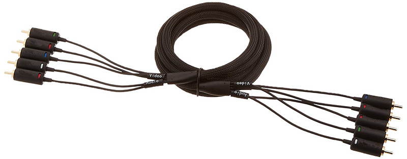 Male Component VideoAudio Cable Gold Plated 3ft 6ft 12ft 25ft 50ft 3FT