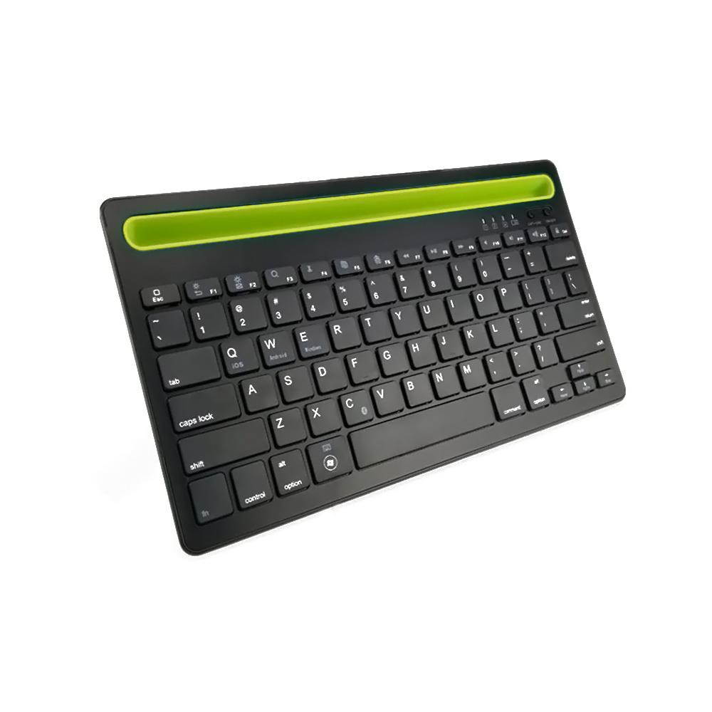 axGear Bluetooth Keyboard Cordless with Phone Tablet Holder Docking Wireless Stand