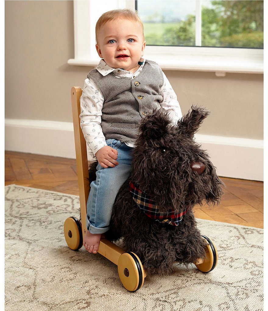 Little Bird Told Me Scottie Dog Push Along