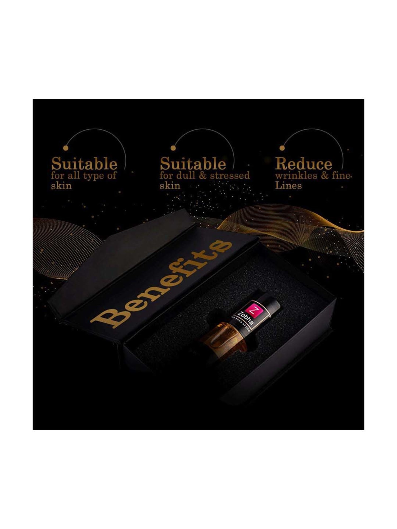 Zobha Drops of Glow Precious 24K Gold Facial Glow - 20 ml