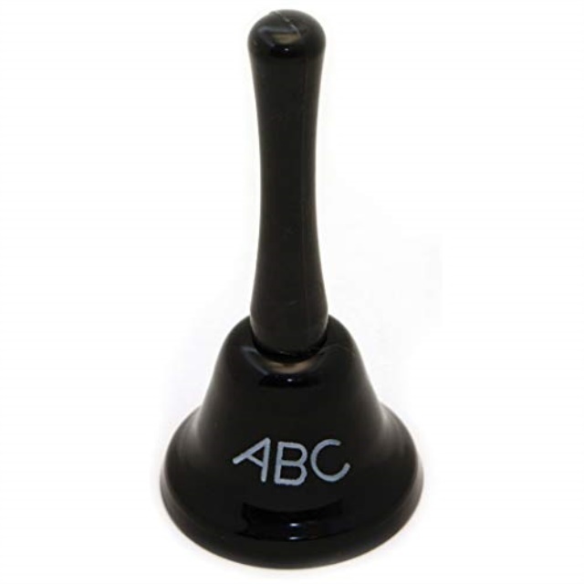 ashley productions chalkboard hand bell