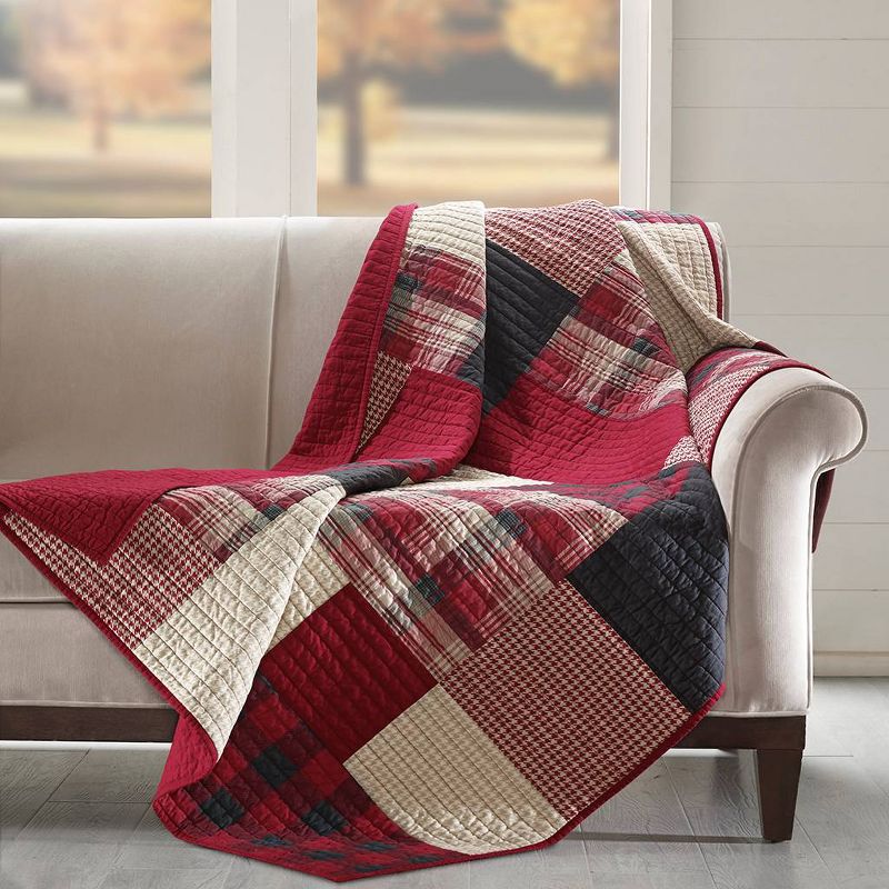 50"x70" Sunset Quilted Throw Blanket Red - Woolrich