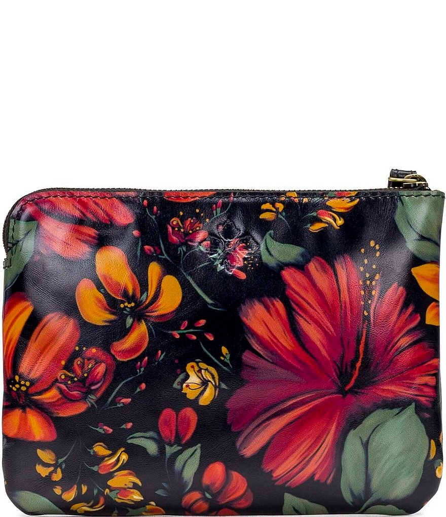 HOBO Link Leather Zip Wristlet