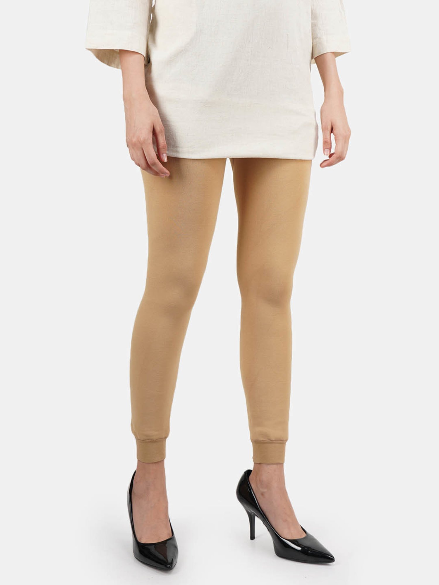NEXT2SKIN Beige Regular Fit Leggings