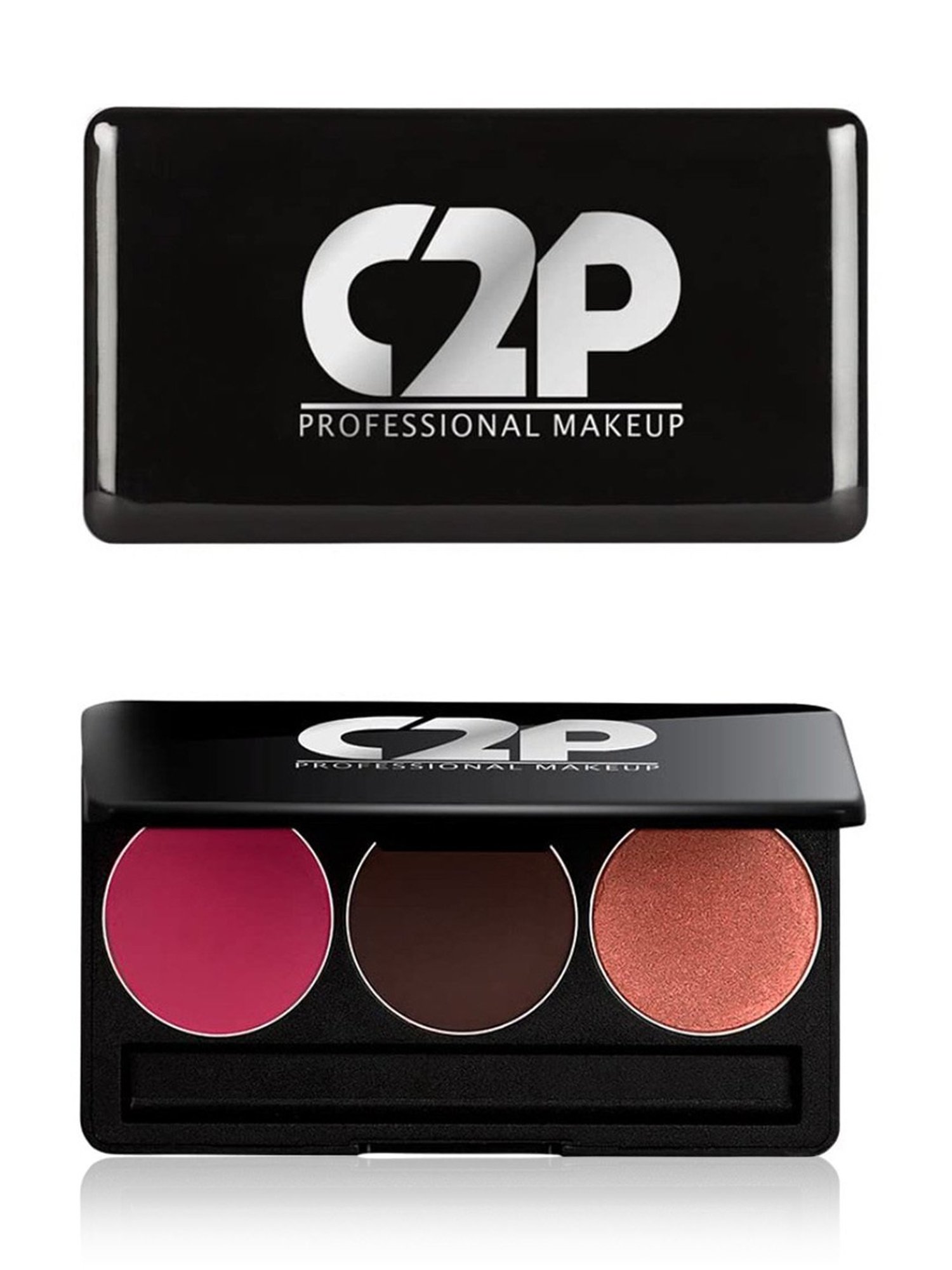 C2P PROFESSIONAL MAKEUP Trio_2 Face Palette - 13 gm