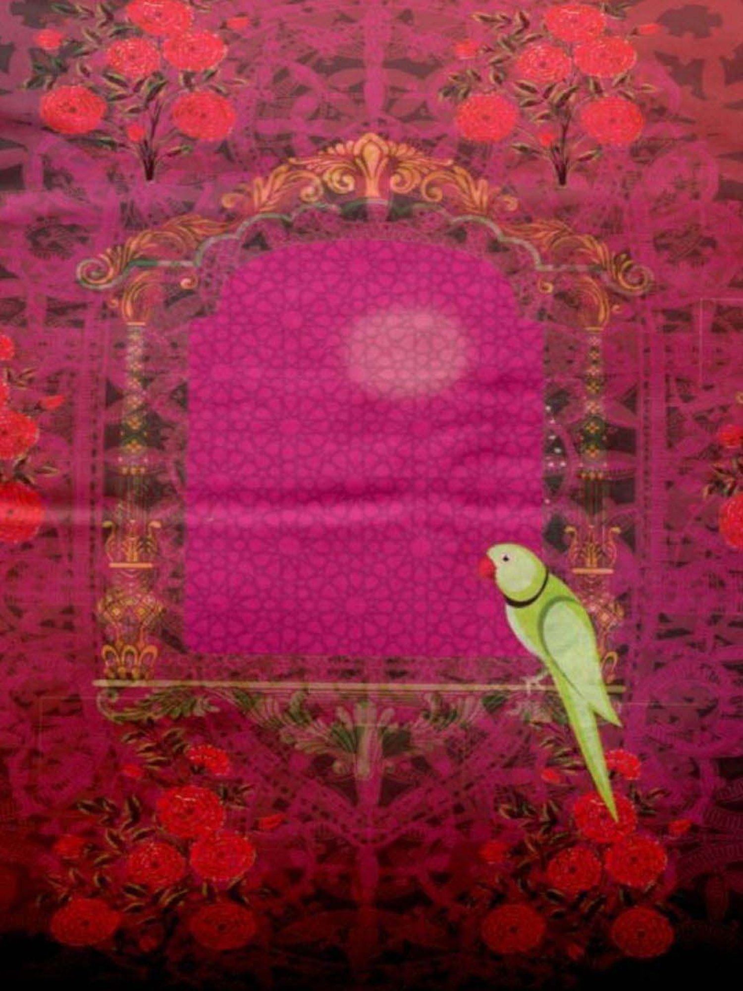 Bianca Ruyal Red Microfibre Medium Cushion Cover - Set of 2