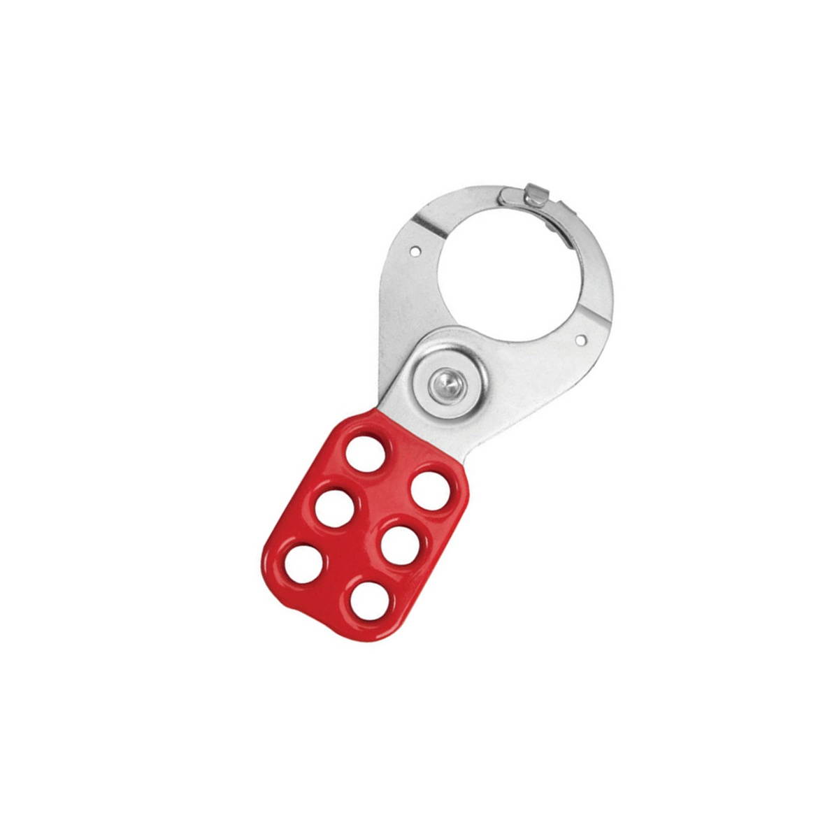 Industrial Safety Six-hole Lockout Hasp with Red Coating