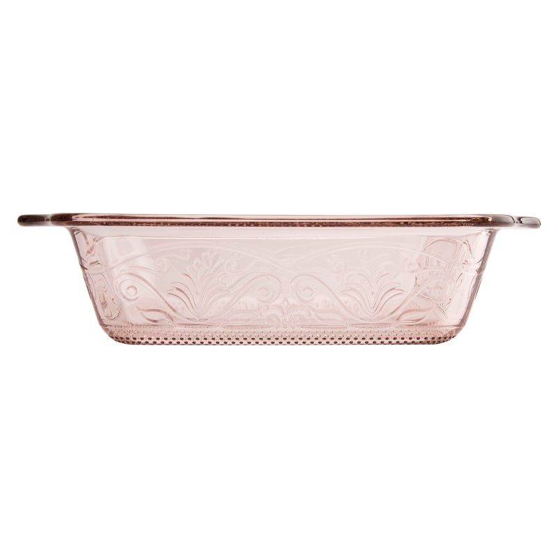 Anchor Hocking Laurel 8" Rosewater Cake Dish