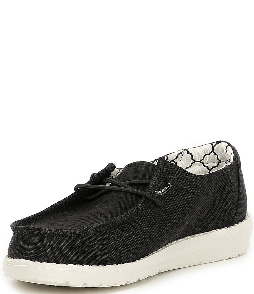 Hey Dude Girls' Wendy Linen Washable Slip-Ons (Youth)
