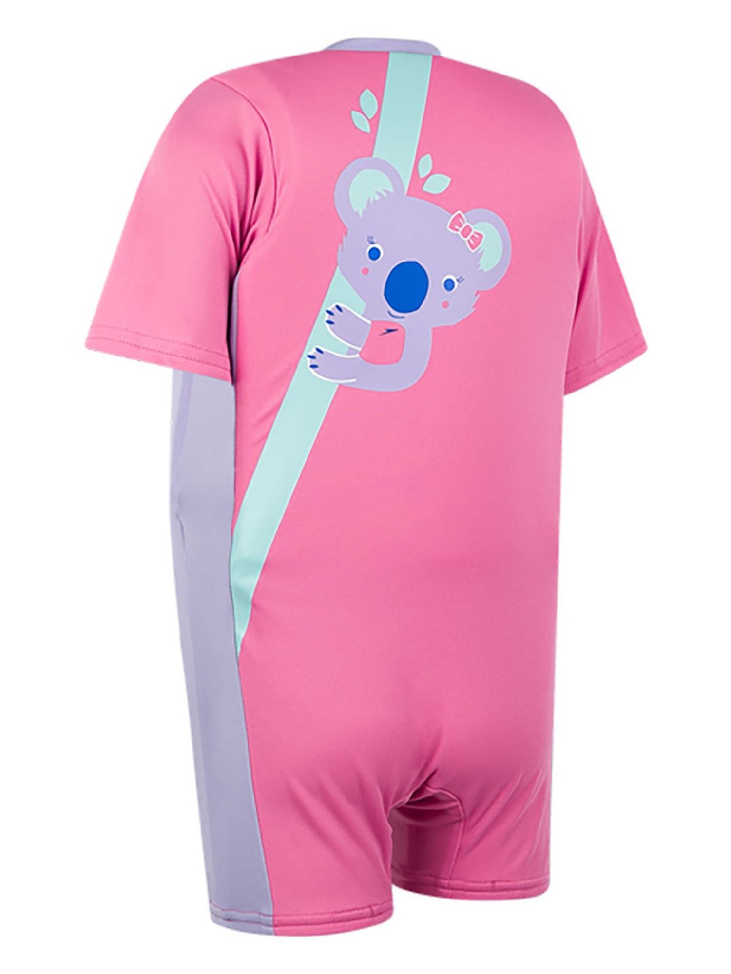 Speedo Kids Pink Printed Swimsuit