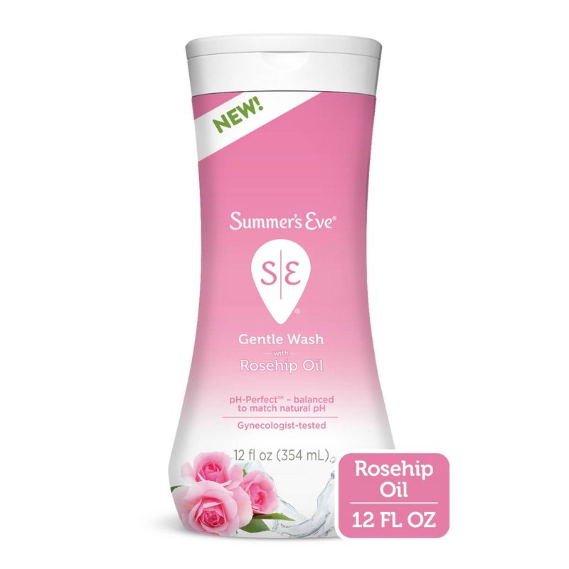 Summer's Eve Gentle Wash with Rosehip Oil - 12 fl oz