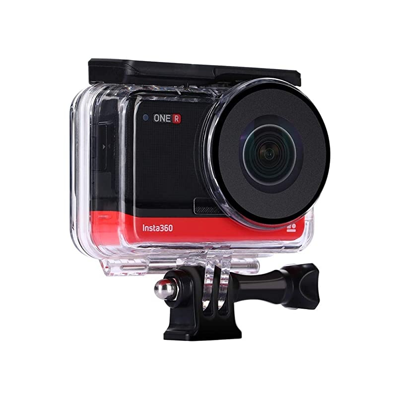Case for Insta360 ONE R 360 Degree Action Camera, Waterproof Housing Underwater Diving Protective Shell 30M with Bracket Accessories