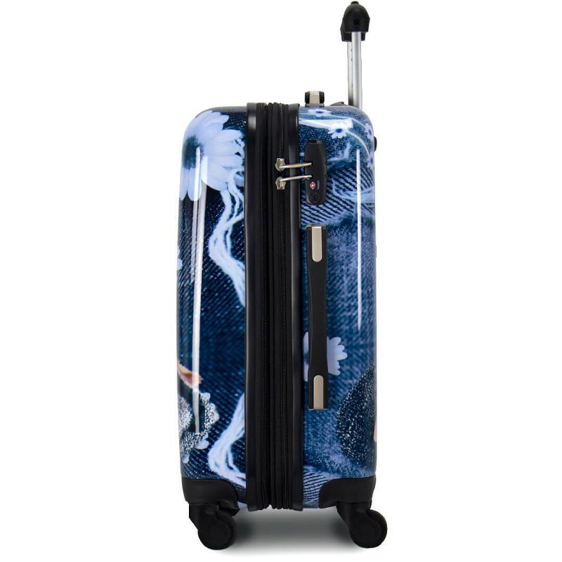 Chariot Travelware CHC-63 20" Suitcase - Denim Kitty