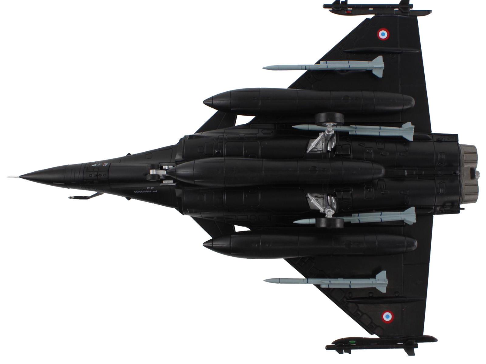 Dassault Rafale C Fighter Aircraft "C01 Farnborough Airshow" (1992) Armee de l'Air (French Air Force) "Air Power Series" 1/72 Diecast Model by Hobby Master