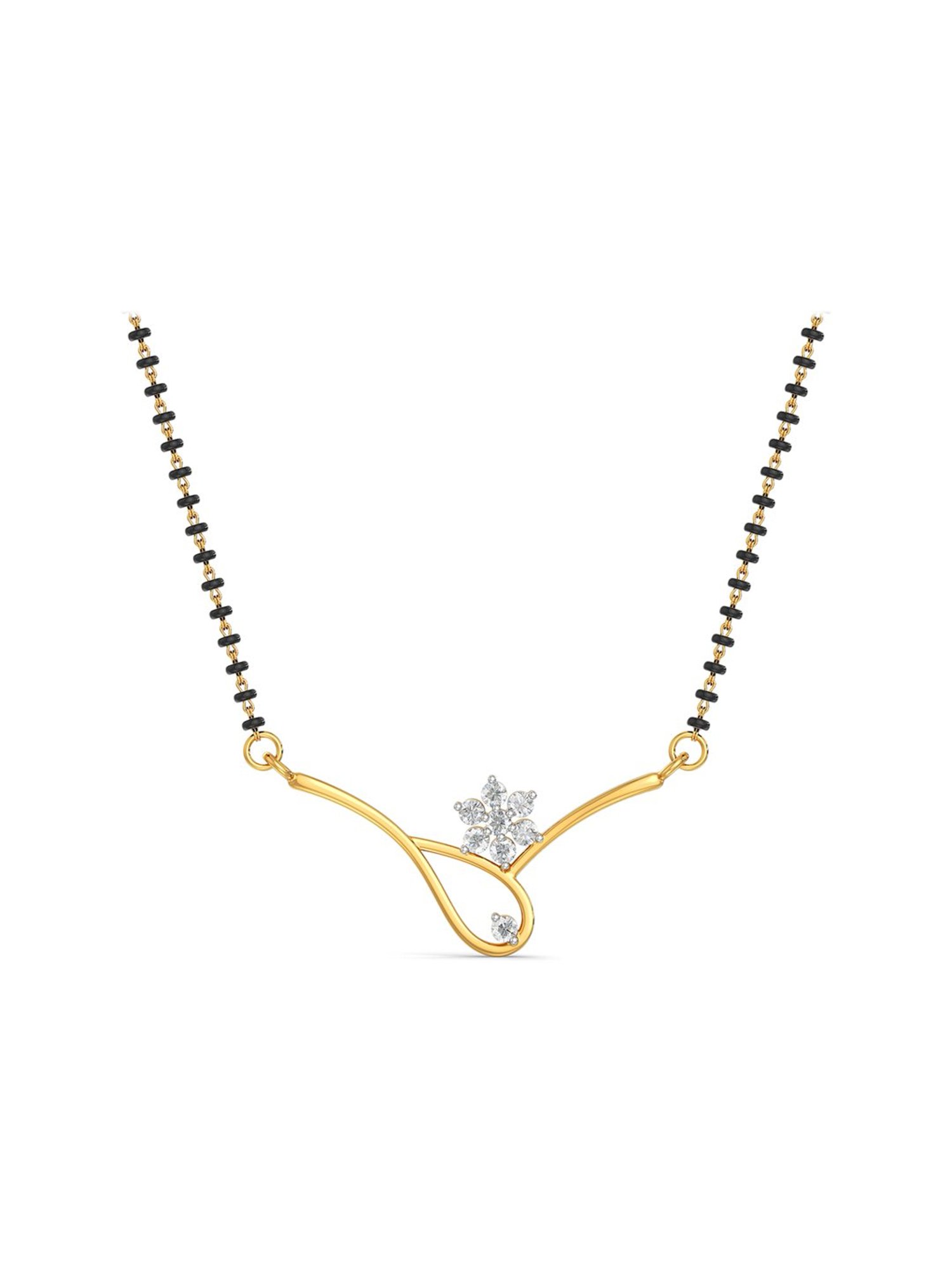 Joyalukkas 18k Gold & Diamond Mangalsutra