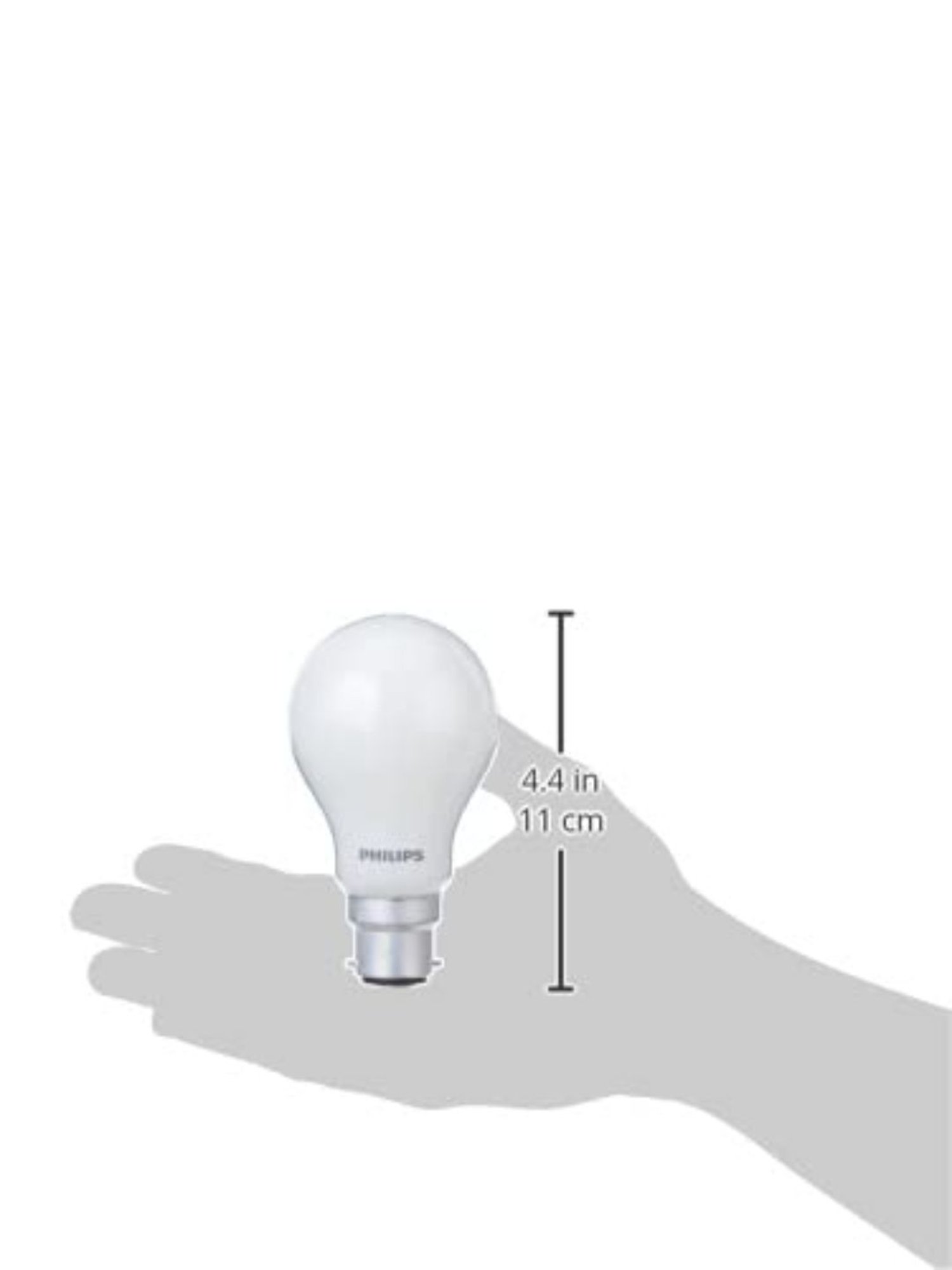 Philips 9 Watt Full Glow 6500K B22 LED Bulb - Pack of 7 (White)