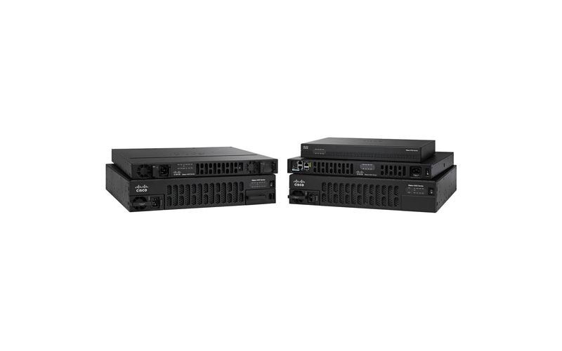 Cisco 4321 Router - 2 Ports - Management Port - 4 Slots - Gigabit Ethernet - 1U - Rack-mountable, Wall Mountable, Desktop