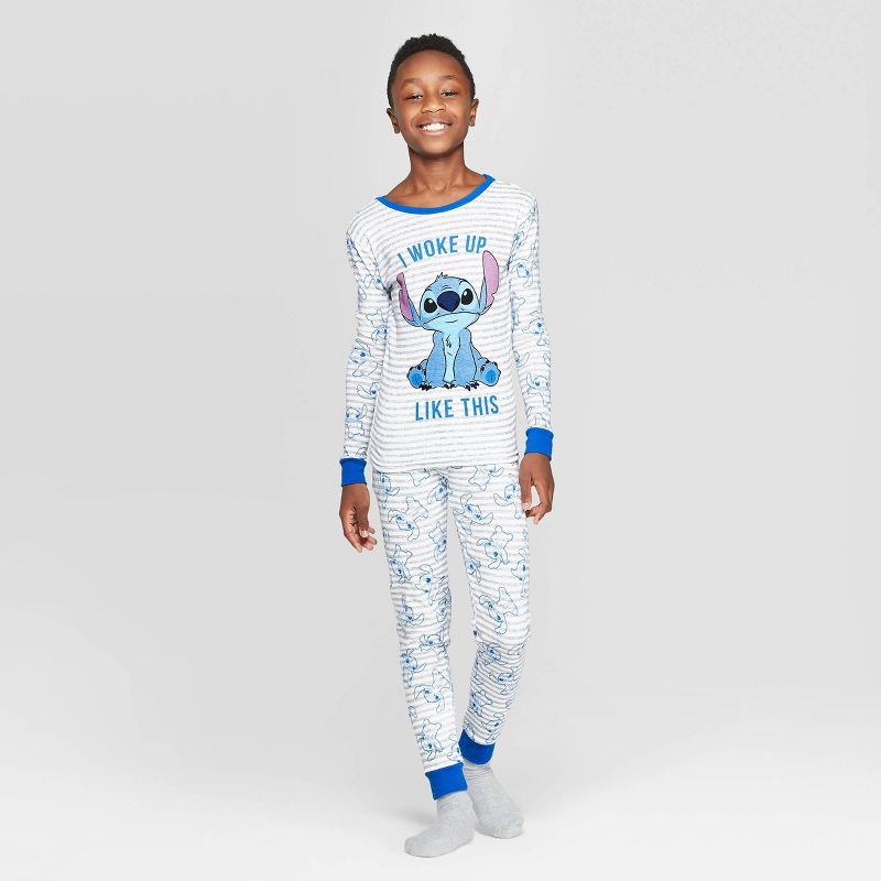 Boys' 2pc Henley Pajama Set - Cat & Jack™ Green S