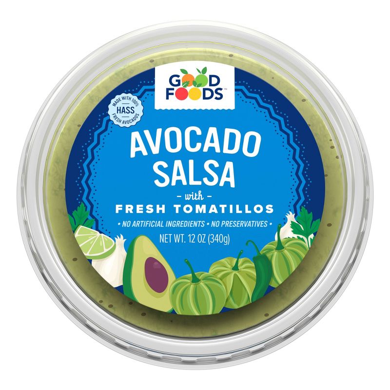 Good Foods Tomatillo Avocado Salsa - 12oz