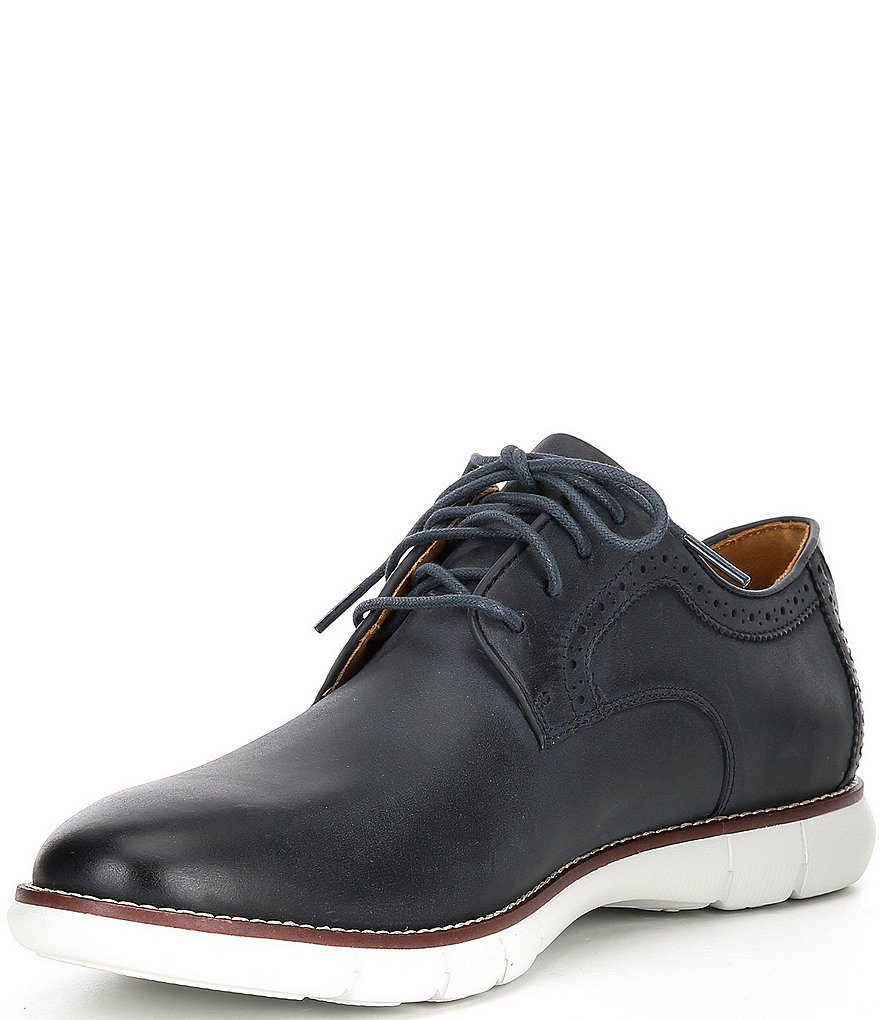 Johnston & Murphy Men's Plain Toe Leather Casual Shoes