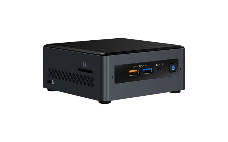 Intel NUC NUC7CJYH Desktop Computer - Celeron J4005 - Mini PC - Intel UHD Graphics 600 - Wireless LAN - Bluetooth