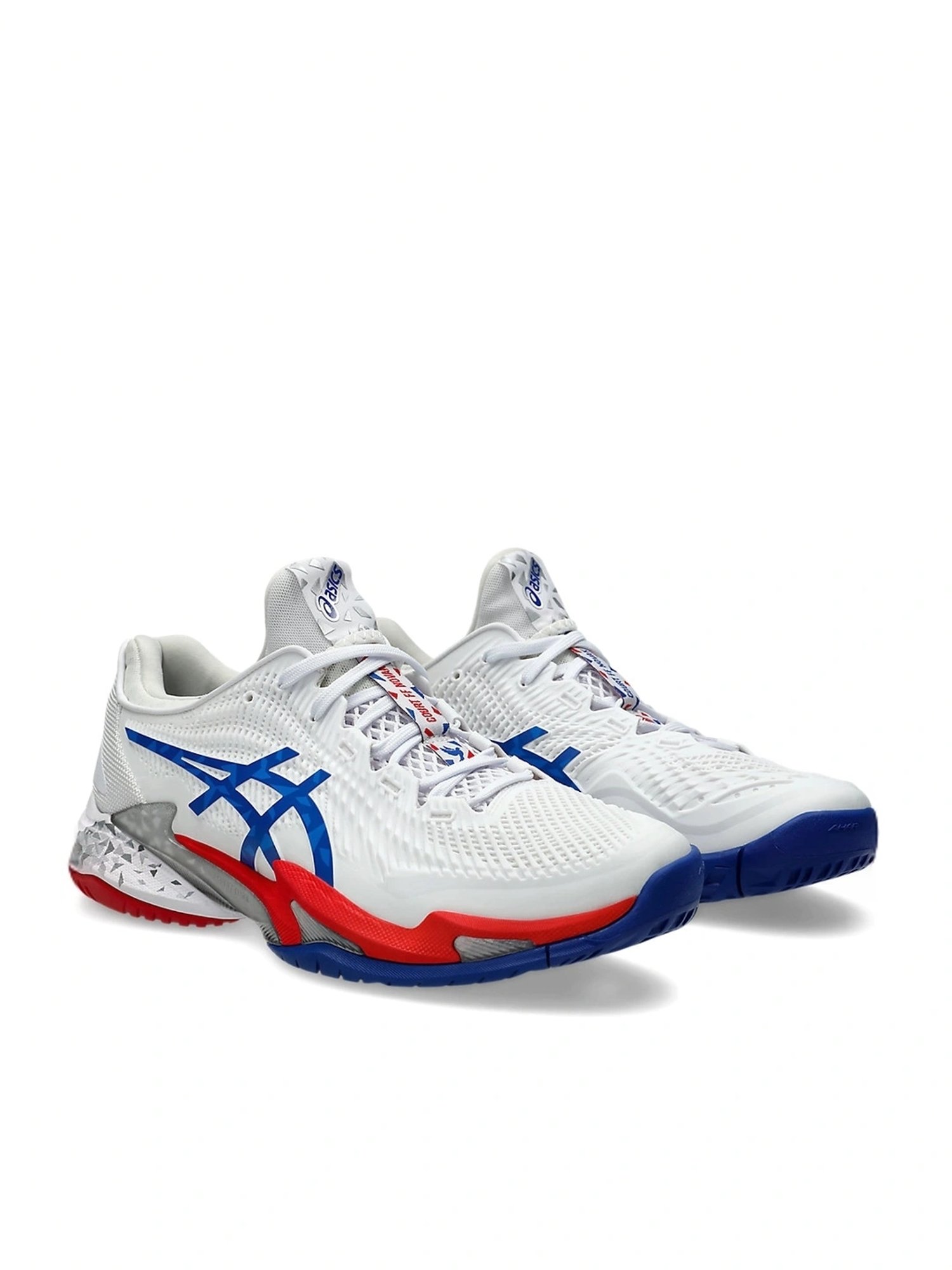 Asics Men's COURT FF 3 NOVAK White Tennis Shoes