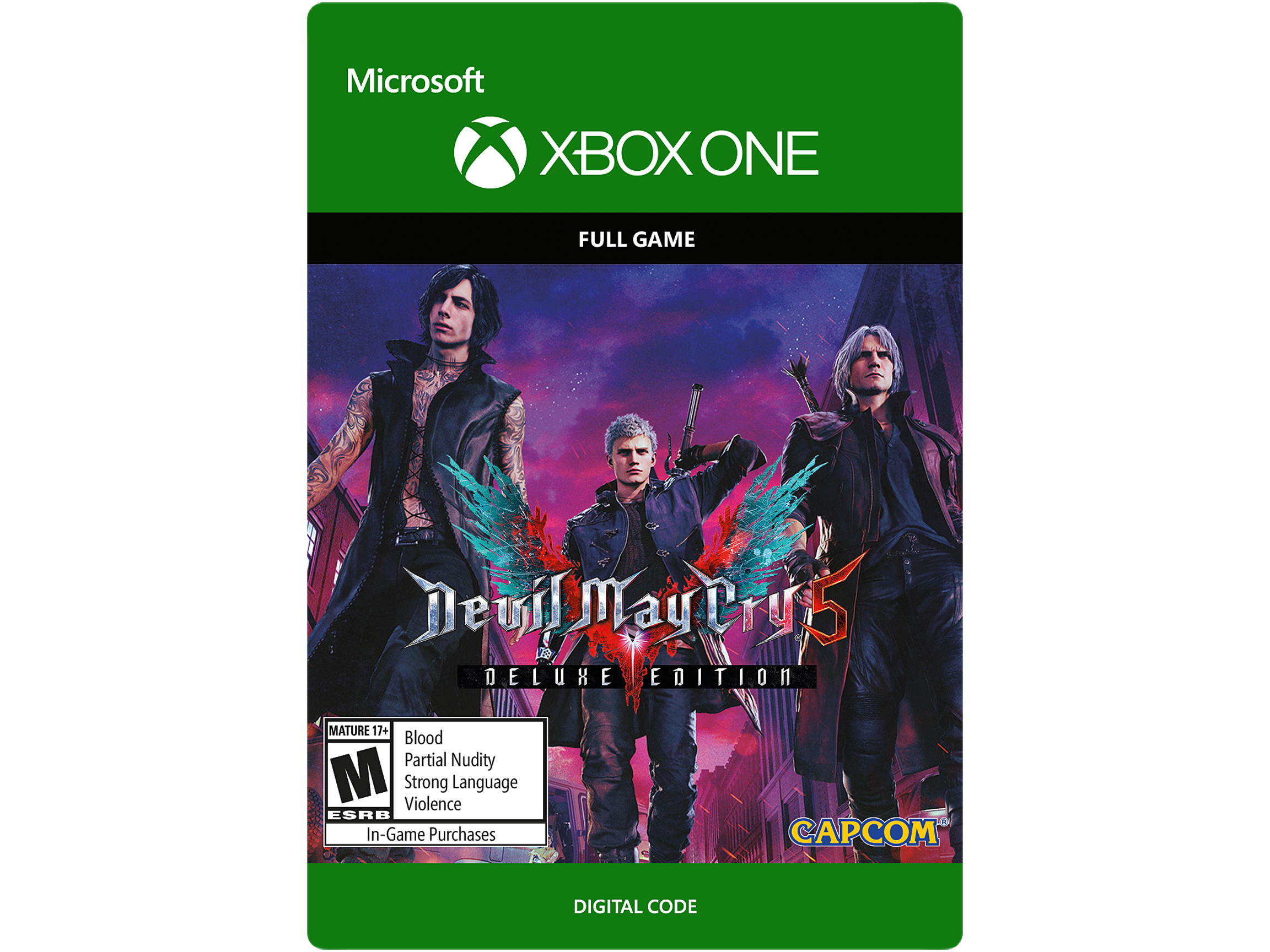 Devil May Cry 5: Digital Deluxe Edition Xbox One [Digital Code]