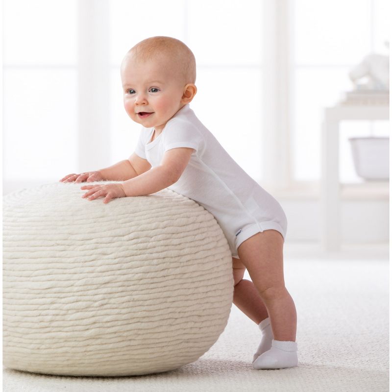 Lamaze Baby Girls' Organic 4pc Bodysuit Gift Set - Pink Newborn