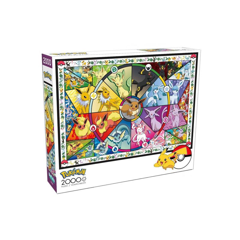 Buffalo Games Art of Play Series: Pokemon Eevee Evolutions Puzzle 2000pc