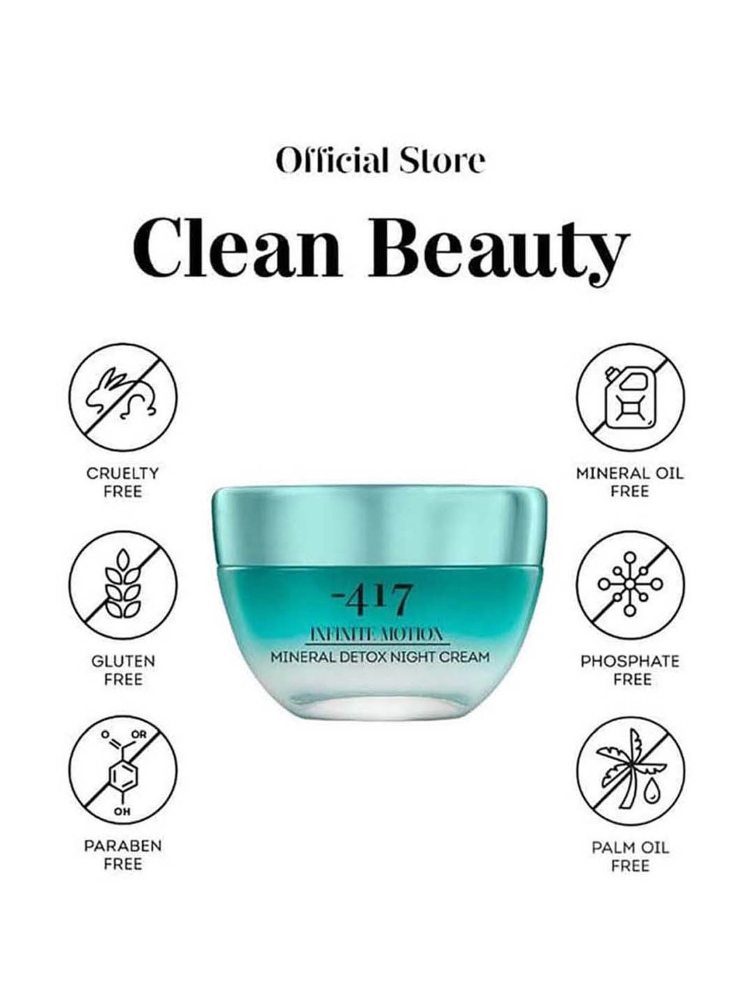 Minus 417 Infinite Motion Mineral Detox Night Cream 50 ml