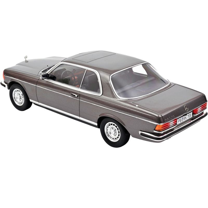 1980 Mercedes Benz 280 CE Anthracite Gray Metallic 1/18 Diecast Model Car by Norev