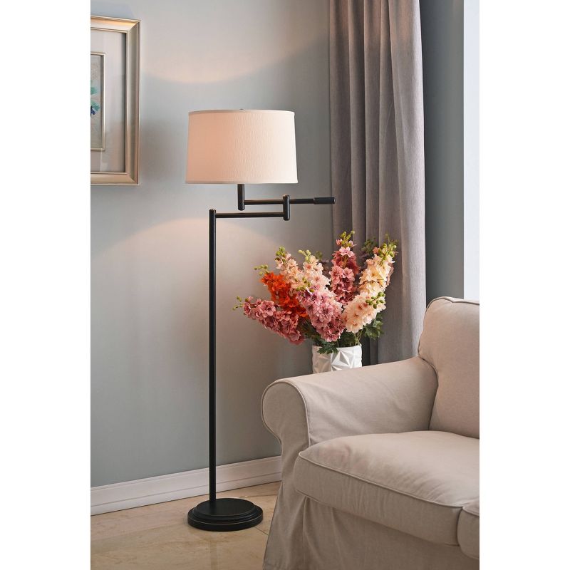 3-way Swing Arm Floor Lamp Copper/Bronze - Kenroy Home