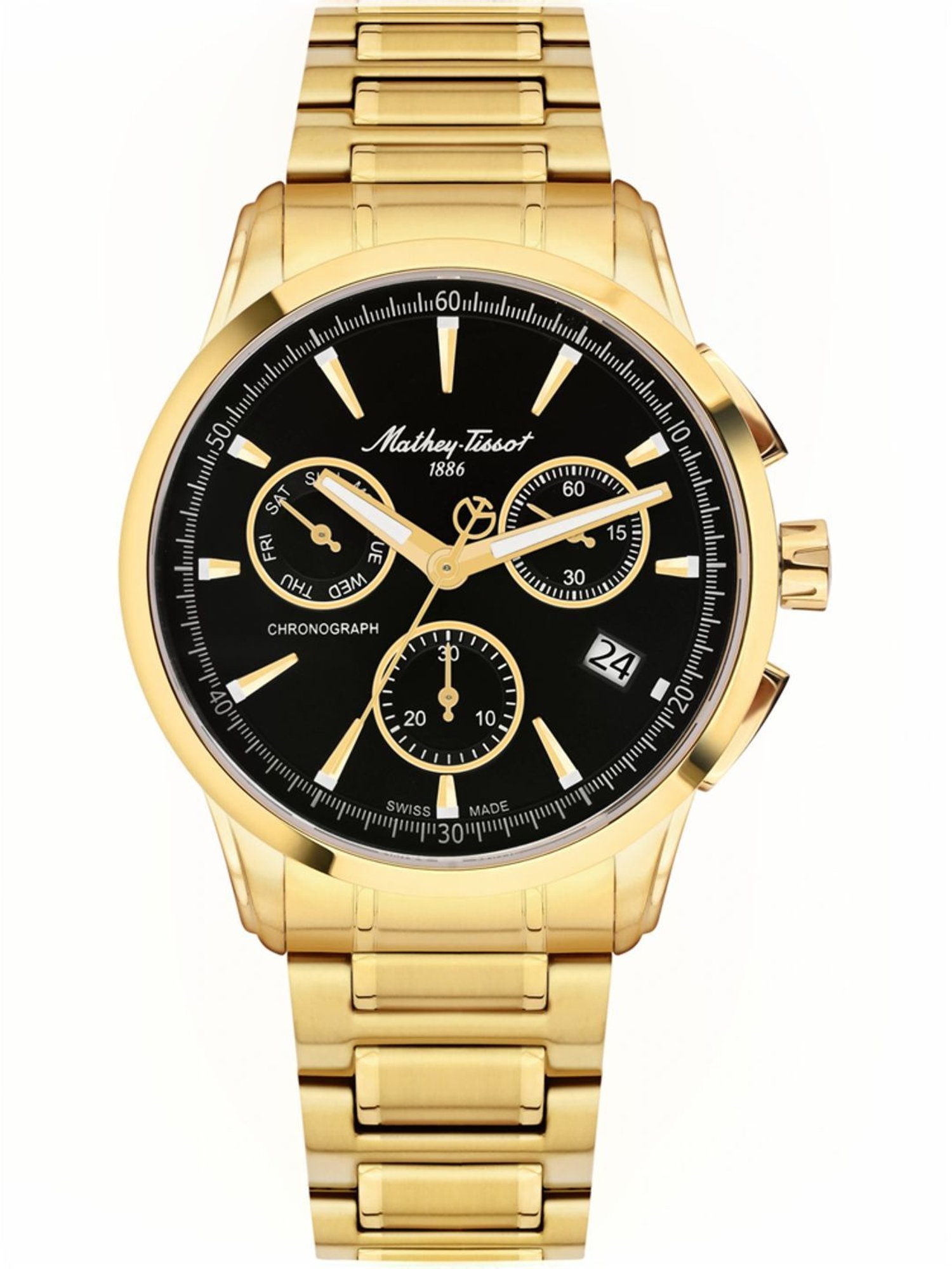 Mathey Tissot H198CHPN Lancelot Analog Watch for Men