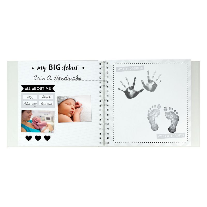 Pearhead Hello Baby, Baby's Memory Book and Belly Sticker Set