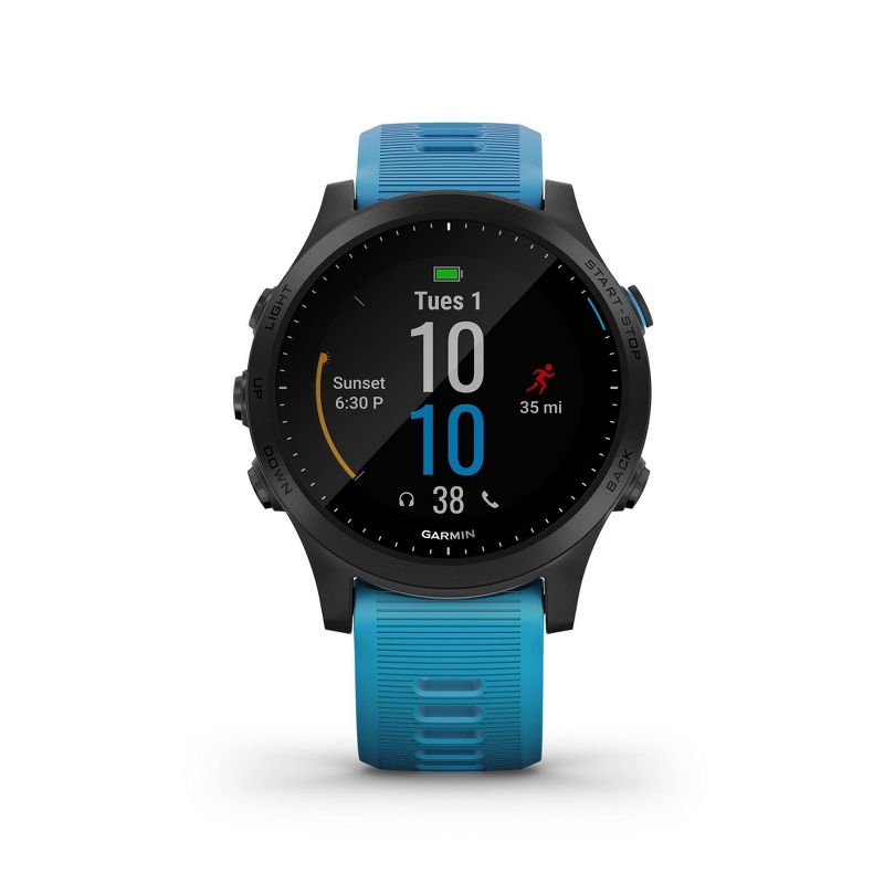 Garmin Forerunner 945 GPS Running Smartwatch Bundle - Blue