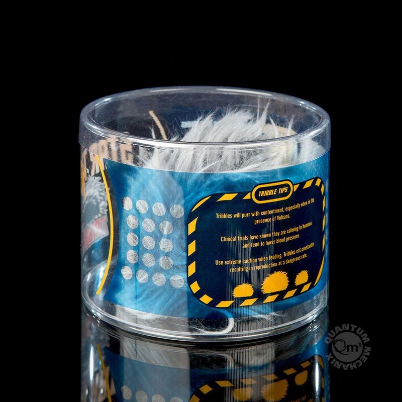 Quantum Mechanix Star Trek 4" Plush Platinum Tribble